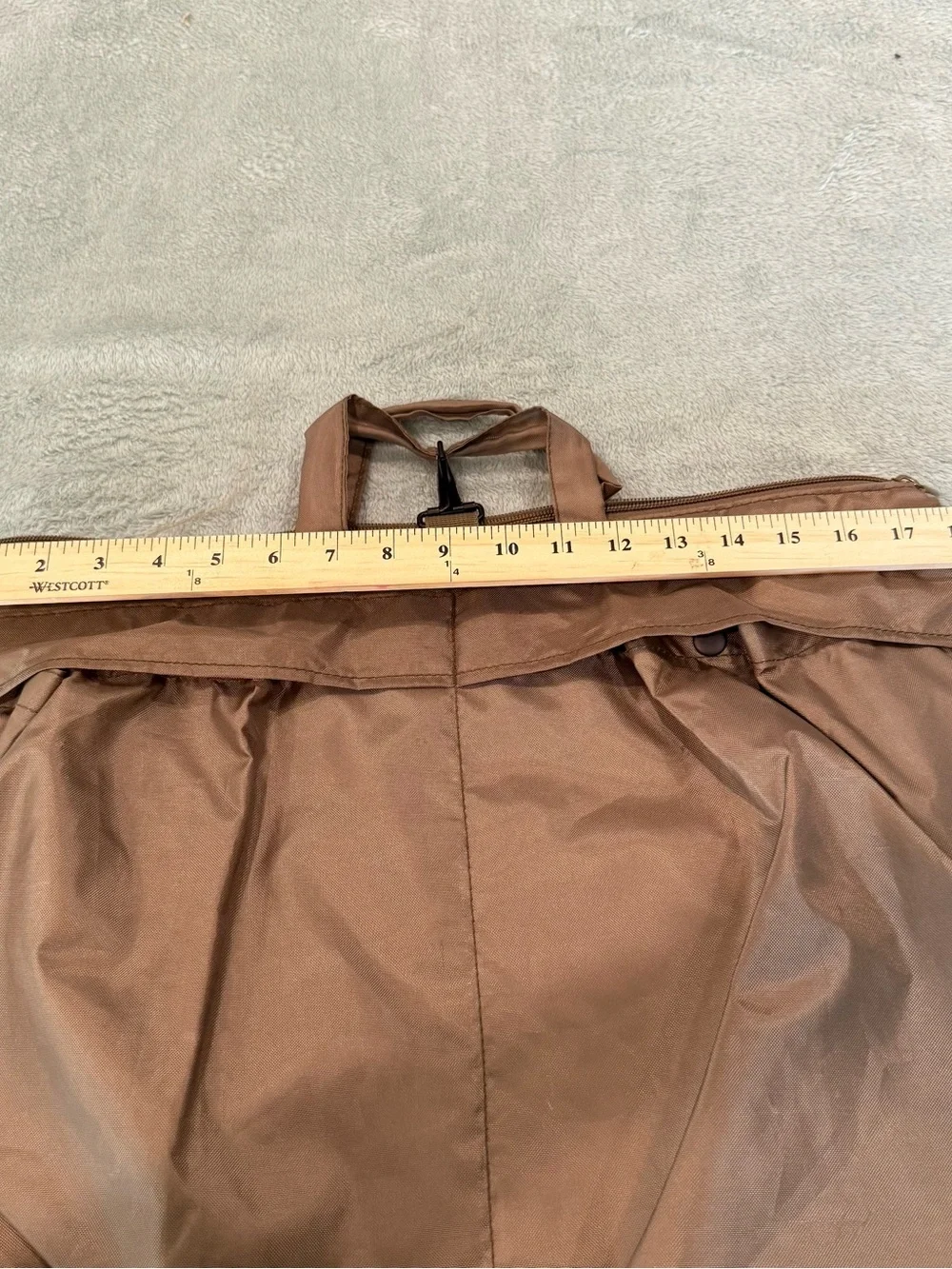 Rothco Brown Military Garment Carry Bag Travel Storage Tote Pilot Bag